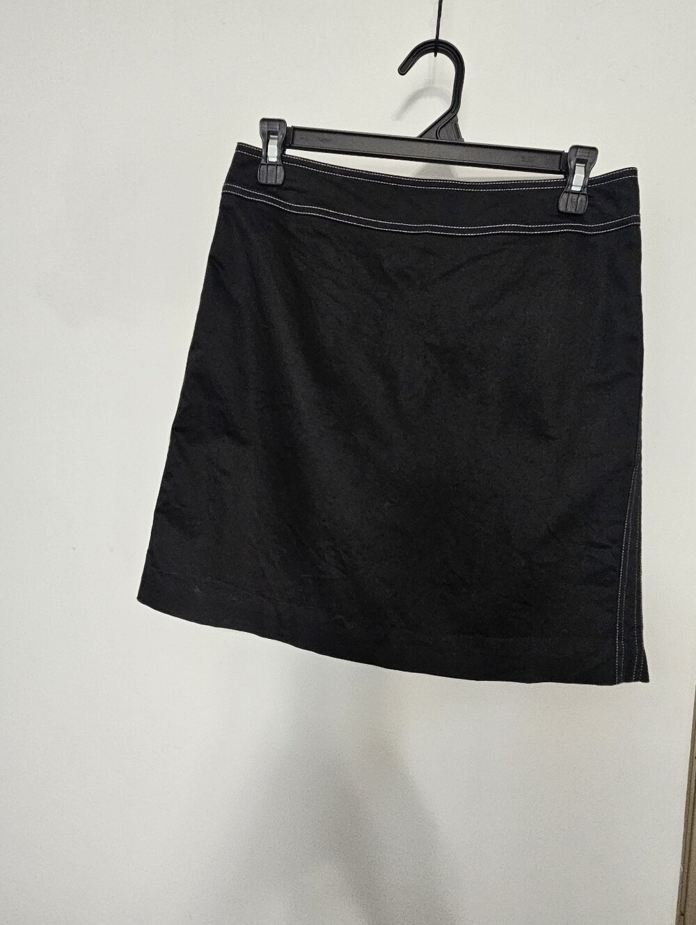 Classic Black Women's Skirt - Casual A-Line
